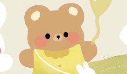 漫画小熊吃瓜图片,欢乐无限