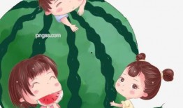 小孩吃瓜的图片,小宝贝欢乐吃瓜瞬间