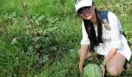 地里吃瓜去了,地里吃瓜去，享受田园生活乐趣