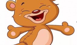 漫画小熊吃瓜图片,欢乐无限