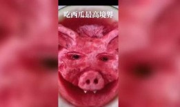 吃瓜最高境界图片