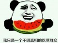 坐着吃瓜就行图片,瓜中窥见人生百态